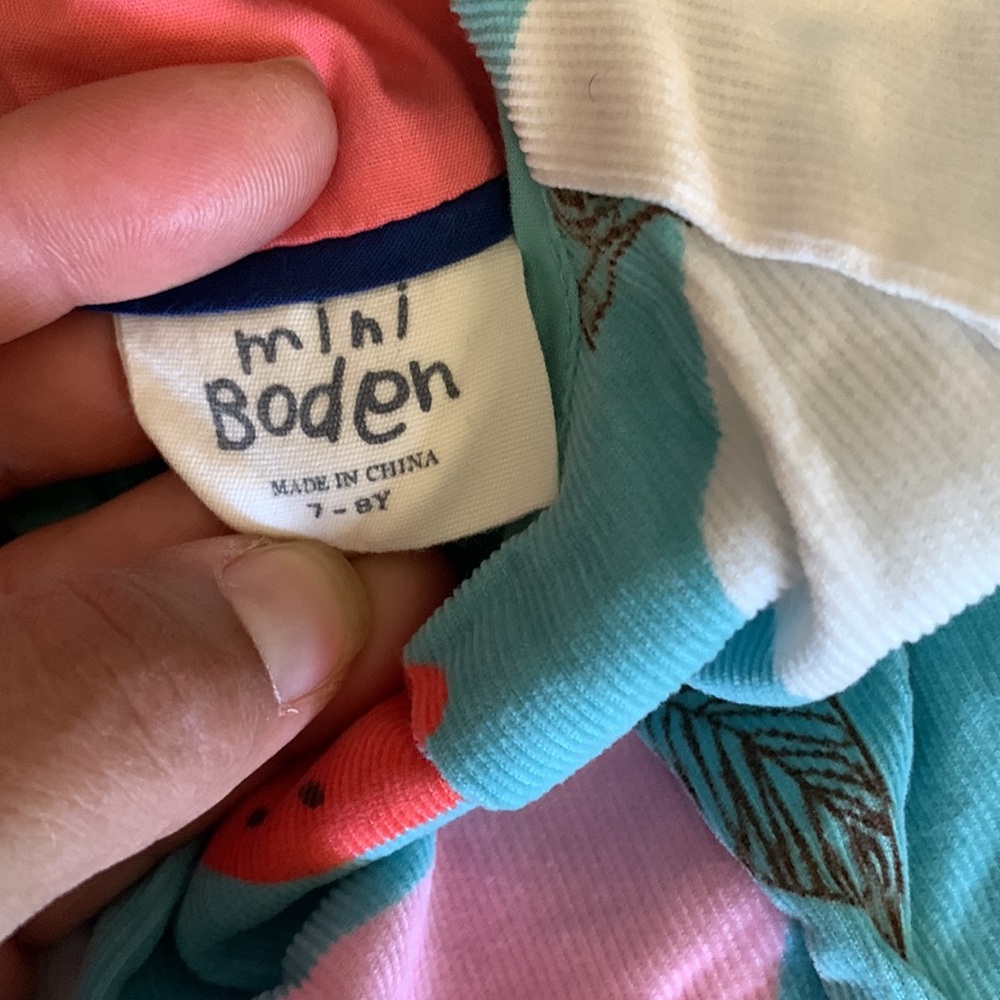 📌DONATED! Mini Boden Fine Cord Dress - Picture 2 of 5